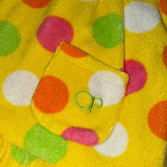 OP Yellow and pink beach coverup - Picture 2 of 3